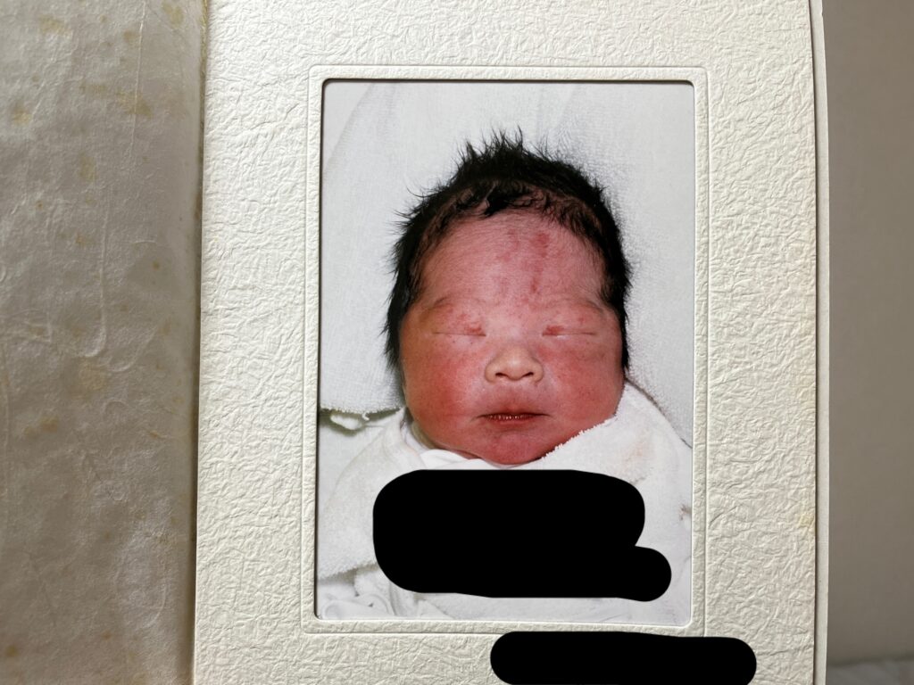 赤ちゃんの写真
